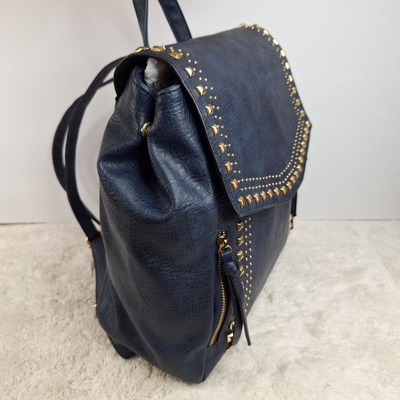 SAM & HADLEY NAVY BLUE BACKPACK - Picture 5 of 12